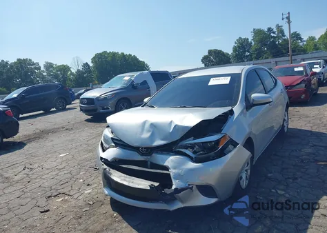 2016 Toyota Corolla L z USA, uszkodzony, nr VIN 2T1BURHE5GC630954